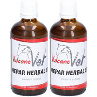 Produktbild von VulcanoVet HeparHerbal ER Tropfen zur Unterstützung von Leber und Nieren