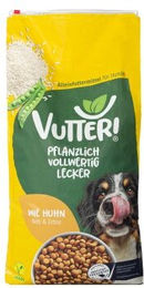 Vutter! Veganes Trockenfutter Huhn ohne tierisches Protein 12kg – Bild 1 von 3