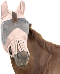 Produktbild von WALDHASUEN PREMIUM Fliegenmaske mit Ohrenschutz und Nasenfransen