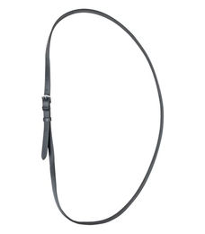 WALDHAUSEN Ausreitriemen für Reitplakette, schwarz, Pony – Bild 1 von 2