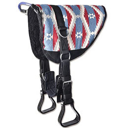 Waldhausen Bare-Back-Pad Reitkissen Shetty blau – Bild 1 von 4