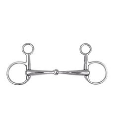 Produktbild von WALDHAUSEN Baucher Gebiss einfach gebrochen massiv 12,5 cm