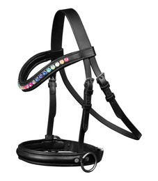 WALDHAUSEN Dekotrense für Holzpferd schwarz – Bild 1 von 2