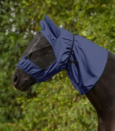 Produktbild von Waldhausen Ekzemer Fliegenmaske, nachtblau - Warmblut extra