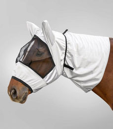 Produktbild von Waldhausen Ekzemer Fliegenmaske, silbergrau - Warmblut