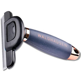 WALDHAUSEN Fellwechselkamm mit Gelgriff XL schwarz – Bild 1 von 6