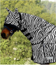 Waldhausen Fliegenhalsdecke Zebra für Pony – Bild 1 von 2