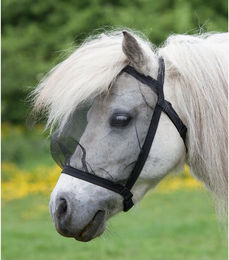 Produktbild von Waldhausen Fliegenmaske Basic ohne Ohren schwarz XWB - 1 Stk.