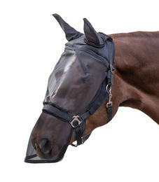 Waldhausen Fliegenmaske Premium für Halfter mit Ohren- und Nasenschutz – Bild 1 von 2