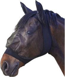 Waldhausen Fliegenmaske Skinny schwarz – Bild 1 von 2