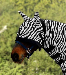 Produktbild von Waldhausen Fliegenmaske Zebra