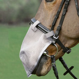 Produktbild von Waldhausen Fliegennasenschutz Warmblut Silbergrau - 1 Stk.