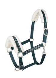 Waldhausen Halfter Elegant mit Kunstfell – Bild 1 von 2