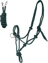 Produktbild von Waldhausen Knotenhalfter mit Zügel