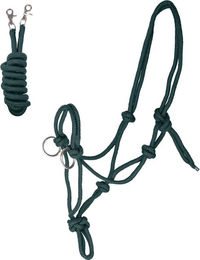 Produktbild von Waldhausen Knotenhalfter mit Zügel