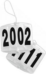 Produktbild von Waldhausen Kopfnummern eckig für Zaum