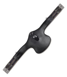 Produktbild von Waldhausen Ledersattelgurt mit Bauchlatz - 140 cm