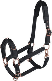 Produktbild von WALDHAUSEN Longierhalfter Rosé PON schwarz