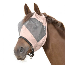 Produktbild von WALDHAUSEN Premium Fliegenmaske ohne Ohrenschutz Hellrosa XWB