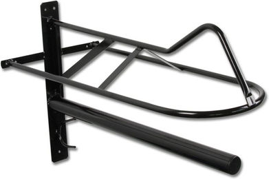 Produktbild von WALDHAUSEN Sattelhalter mit Sattelunterlagenstange, Metall, schwarz - 1 Stk.