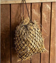 Produktbild von WALDHAUSEN Shetty Heunetz Slowfeed schwarz 50x35 cm