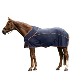 Waldhausen Sommerdecke Nachtblau/Orange 125 cm - 125 cm – Bild 1 von 4