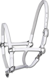 Produktbild von WALDHAUSEN Star Fohlenvorführhalfter Leder Weiß WB