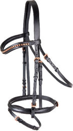 WALDHAUSEN Star Trensenzaum Rosemary WB schwarz – Bild 1 von 6