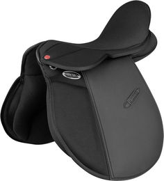 WALDHAUSEN Star Vielseitigkeitssattel 16,5"/42 cm schwarz – Bild 1 von 5