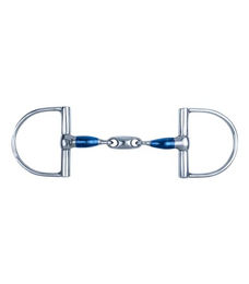 Produktbild von WALDHAUSEN Sweet Iron D-Ring Gebiss doppelt gebrochen 13.5 cm - 13,5 cm
