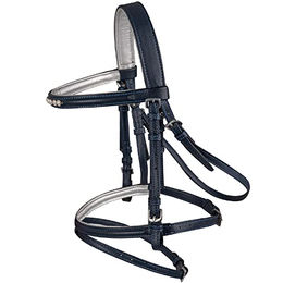 WALDHAUSEN Trensenzaum Lucky Heart MSH blau – Bild 1 von 6