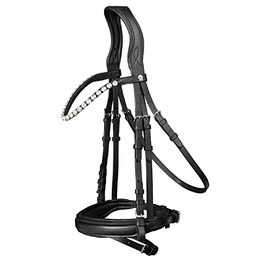 Produktbild von Waldhausen Trensenzaum XLine Beauty englisch kombiniert