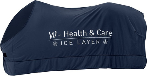 Produktbild von WALDHAUSEN W-Health & Care Ice Layer Kühldecke Nachtblau 145 cm