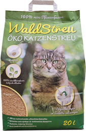 Produktbild von WaldStreu Öko-Katzenstreu - 2 x 20 l