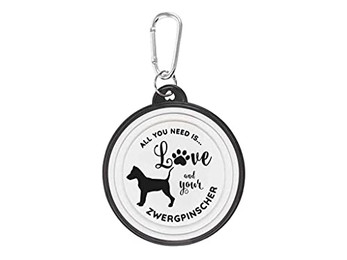 Produktbild von Walkies faltbarer Hundenapf Zwergpinscher - 1 Stk.