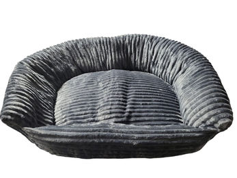 Wallace & Jones Hundebett Cordo dunkelgrau S – Bild 1 von 3