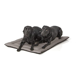Produktbild von Wallace & Jones Wendedecke gepolstert XL 110x80 cm Hellgrau/Dunkelgrau - 110 cm