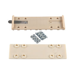 Produktbild von Wand & Gitterhalterung für Futternapf Kunststoff - hell