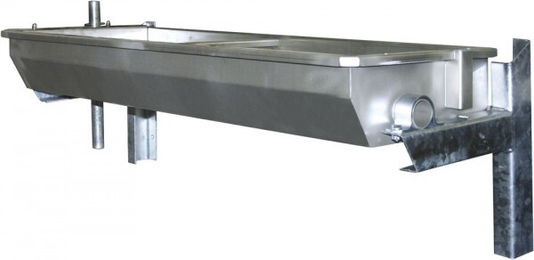 Produktbild von Wandtränke für den Bauernhof aus Edelstahl Kerbl 2 m