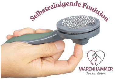 Produktbild von Warenhammer Fellbürste Haustierbürste Hundebürste Katzenbürste