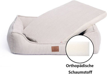 Produktbild von Warenhammer Hundebett Orthopädisches Premium Tierbett, flauschig weich, abnehmbar/waschbar, abnehmbar und waschbar