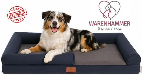 Produktbild von Warenhammer Orthopädisches Hundebett flauschig weich