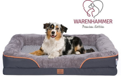 Produktbild von Warenhammer Orthopädisches Hundebett flauschig weich abnehmbar waschbar