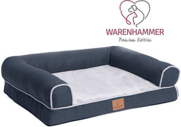 Produktbild von Warenhammer Tierbett Orthopädisches Premium Hundebett, flauschig