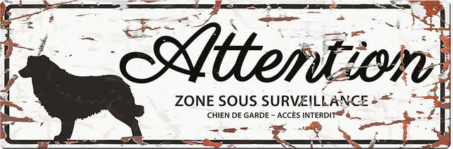 Produktbild von Warnanzeigetafel D&D Home Bull Terrier F