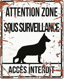 Produktbild von Warnanzeigetafel D&D Home Square German S. F