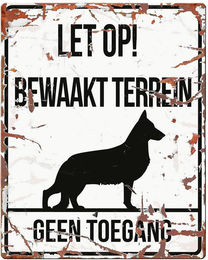 Produktbild von Warnanzeigetafel D&D Home Square German S. N