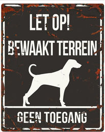 Produktbild von Warnanzeigetafel D&D Home Square German S. N