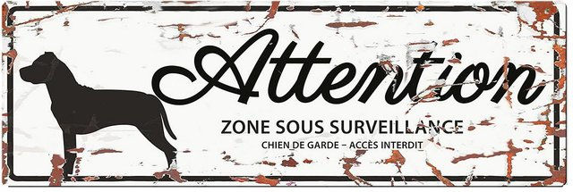 Produktbild von Warnanzeigetafel D&D Home Stafford F