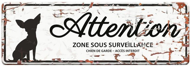 Produktbild von Warnhinweis-Pinnwand Mini Chihuahua f D&D Home